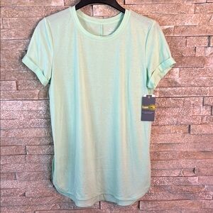 NEW- Tek Gear Dry Tek Mint Green Short Sleeve Women's Tee